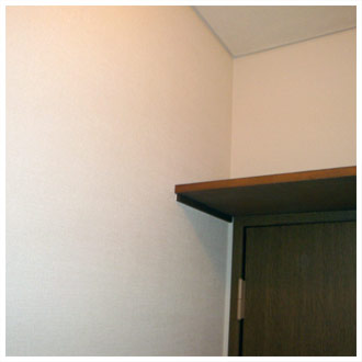 トイレの壁紙施工天井＆壁